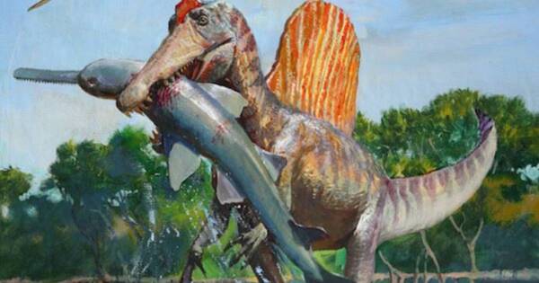 La Nación / Espinosaurio, el mayor depredador sobre la Tierra medía 5 metros de altura