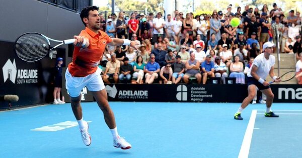Djokovic es recibido en Australia con una derrota