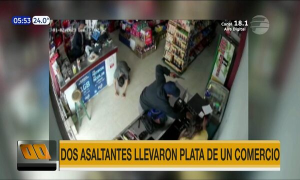 Asaltaron un comercio en Ypané | Telefuturo