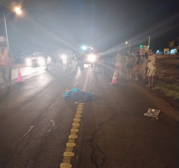 Sexagenario murió arrollado por un automóvil en la ruta PY02