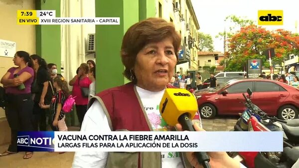 Dosis limitadas de vacunas contra fiebre amarilla - ABC Noticias - ABC Color