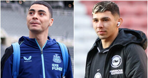 Día de acción para Miguel Almirón y Julio Enciso en la Premier League inglesa