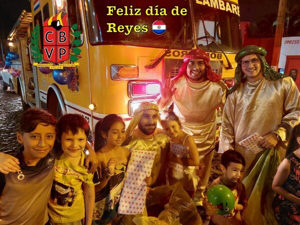Operativo Reyes Magos: Bomberos de Lambaré abren sus puertas para quienes quieran donar juguetes - Megacadena — Últimas Noticias de Paraguay