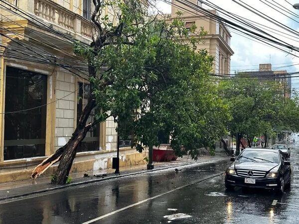 Dos departamentos en alerta por tormentas - Nacionales - ABC Color