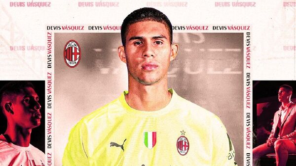 Devis Vásquez presentado por el Milan