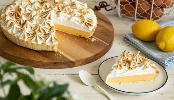 Para hacer lemon pie en casa