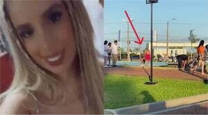[VIDEO] ¡Aparece otro vídeo donde se ve a la modelo noquear a una yiyi!