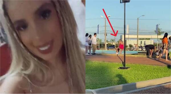 [VIDEO] ¡Aparece otro vídeo donde se ve a la modelo noquear a una yiyi!