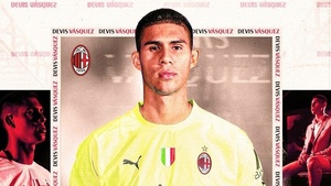 El ex arquero de Guaraní ya fue presentado oficialmente en el Milan de Italia