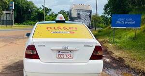 La Nación / Un taxista falleció en el Centro de Frontera de Puerto Iguazú mientras esperaba a pasajero