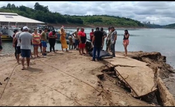 Rescatan cuerpo de joven ahogado en el río Paraná
