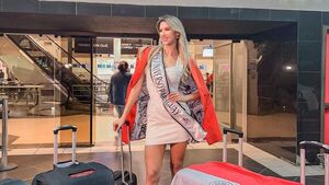 Leah Ashmore viajó a EE.UU. para el Miss Universo: "Yo hoy soy Paraguay"