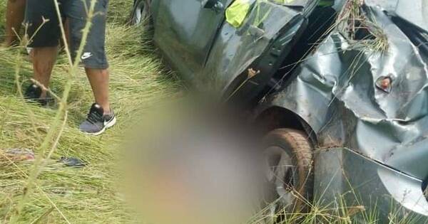 La Nación / Niña de 3 años se salvó de milagro en terrible accidente vial en Itapúa