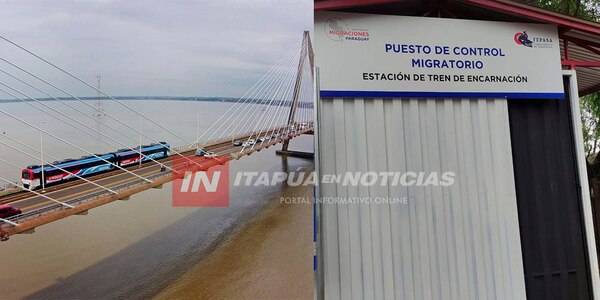 SERVICIO DE TREN DE PASAJEROS EN ENCARNACIÓN YA OPERA CON NORMALIDAD - Itapúa Noticias
