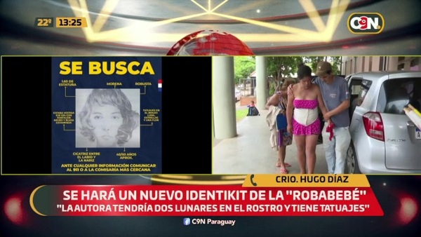 Se hará un nuevo identikit de la "Robabebé" - C9N
