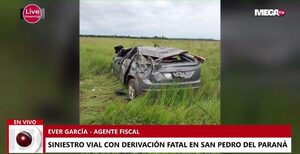 Siniestro vial deja un muerto y tres heridos en San Pedro del Paraná - Megacadena — Últimas Noticias de Paraguay