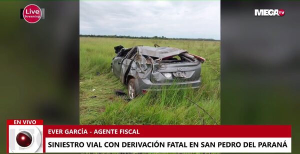 Siniestro vial deja un muerto y tres heridos en San Pedro del Paraná - Megacadena — Últimas Noticias de Paraguay