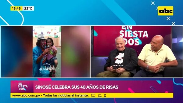 Sinosé celebra sus 40 años de risas - Ensiestados - ABC Color