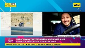 Paraguayo atravesó América de norte a sur - Ensiestados - ABC Color