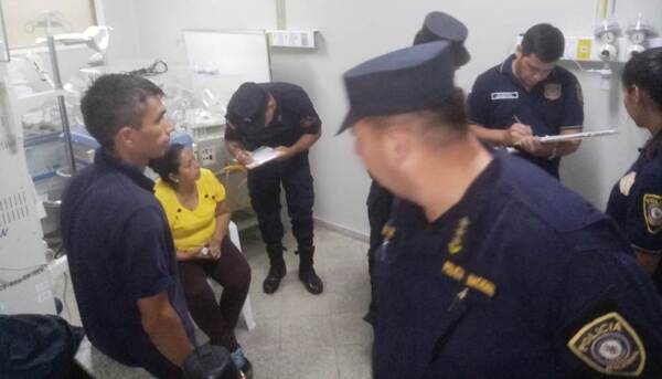 Recuperan bebé robada y detienen a autora en Caacupé •