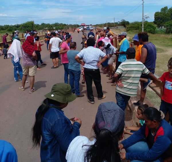 Segundo día de cierre de ruta Concepción-Pozo Colorado