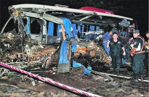 Pedrozo, la “ruta de la muerte”, se llevó seis vidas en el 2022 - Policiales - ABC Color
