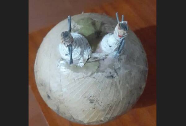 ¡A la "pelota"!: niños encontraron en la calle una ¡bomba casera!