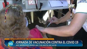Jornada de vacunación contra COVID- 19 e Influenza - SNT