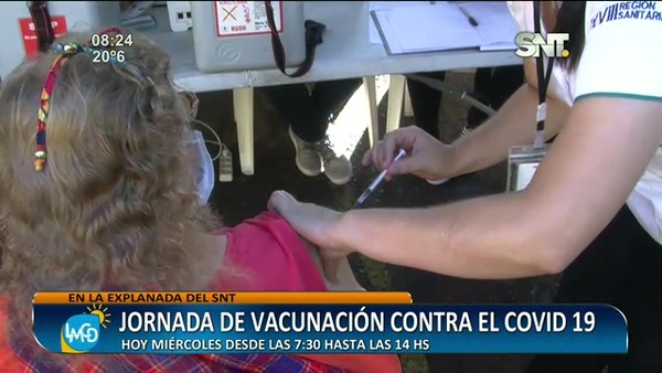 Jornada de vacunación contra COVID- 19 e Influenza - SNT