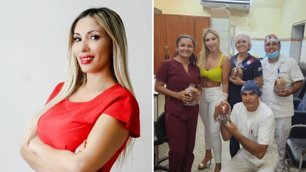 Revuelo por jefa que se fue muy sexy al hospital