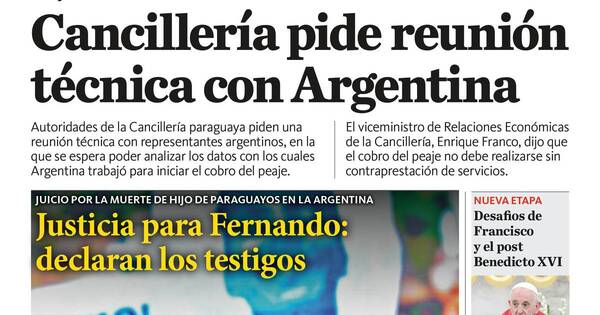 La Nación / LN PM: edición mediodía del 4 de enero