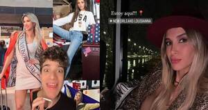 La Nación / Leah Ashmore impactó a missólogo internacional con su outfit de salida del país
