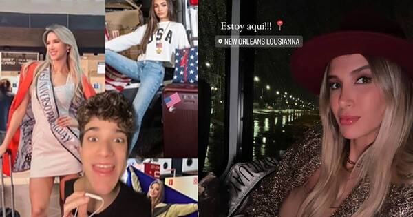 La Nación / Leah Ashmore impactó a missólogo internacional con su outfit de salida del país