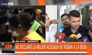 No declaró la mujer acusada de robar a la beba - Paraguaype.com