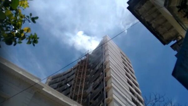 Evacúan edificio de Relaciones Exteriores por principio de incendio