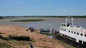 Diario HOY | Preocupante nivel de las aguas del río Paraguay en Concepción