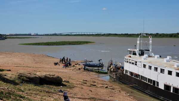 Diario HOY | Preocupante nivel de las aguas del río Paraguay en Concepción