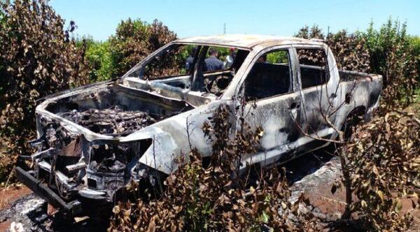 Encuentran camioneta incinerada en plantación de yerbal en Itapúa – Prensa 5