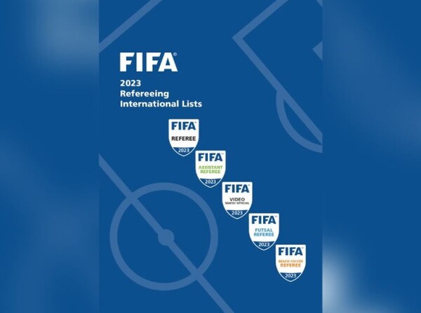 FIFA confirmó a los árbitros paraguayos internacionales para el 2023 - APF