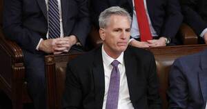 La Nación / Sin éxito: Trump pidió votos para McCarthy en Congreso de EEUU