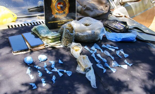 Confiscan miles de dosis de drogas en un "lavadero de autos" en Altos, Cordillera - Megacadena — Últimas Noticias de Paraguay