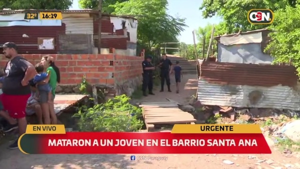 Homicidio en el Barrio Santa Ana - C9N