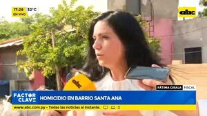 Homicidio en Barrio Santa Ana de Asunción - ABC Noticias - ABC Color