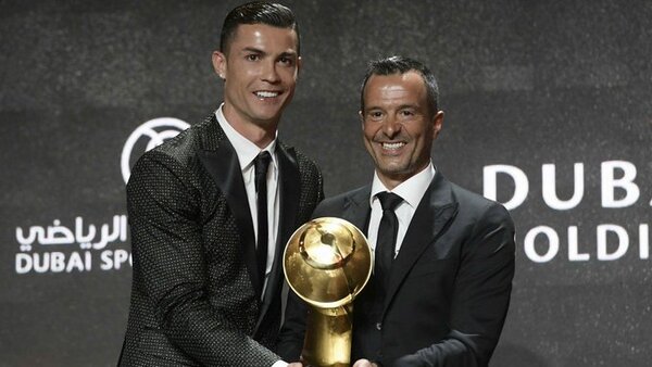 Cristiano Ronaldo ya no está representado por Jorge Mendes