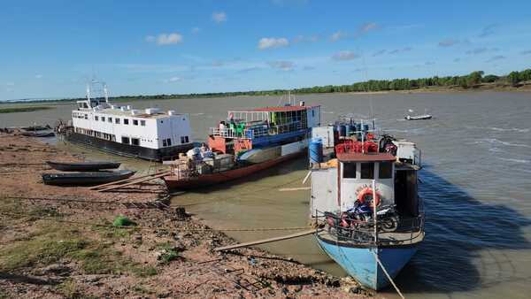 Bajante del río aísla a Bahía Negra y empieza a escasear mercaderías