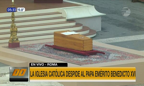 Imágenes desde Roma: La Iglesia Católica despide al papa Emérito Benedicto XVI - Paraguaype.com