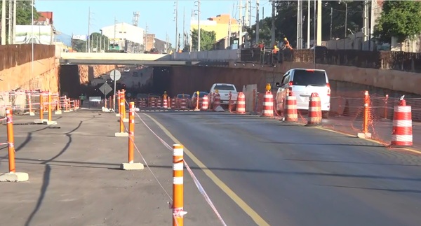 Túnel de “Tres Bocas” funciona a pesar de las obras inclusas - Unicanal