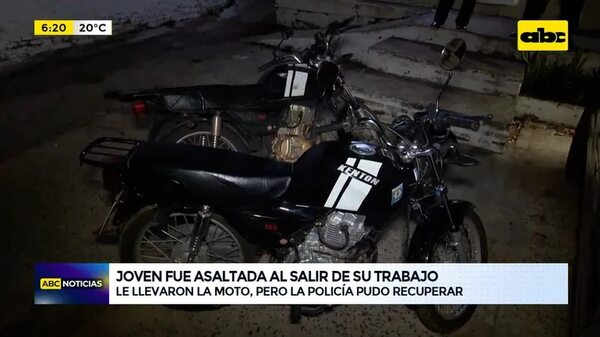 Joven fue asaltada tras salir de su trabajo - ABC Noticias - ABC Color