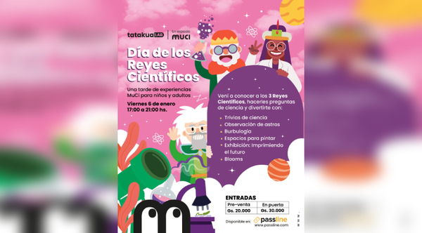 Diario HOY | MuCi invita a un festejo diferente con los Reyes Magos científicos