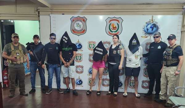 Detuvieron a una pareja de narcos argentinos que integran la peligrosa banda criminal - Megacadena — Últimas Noticias de Paraguay